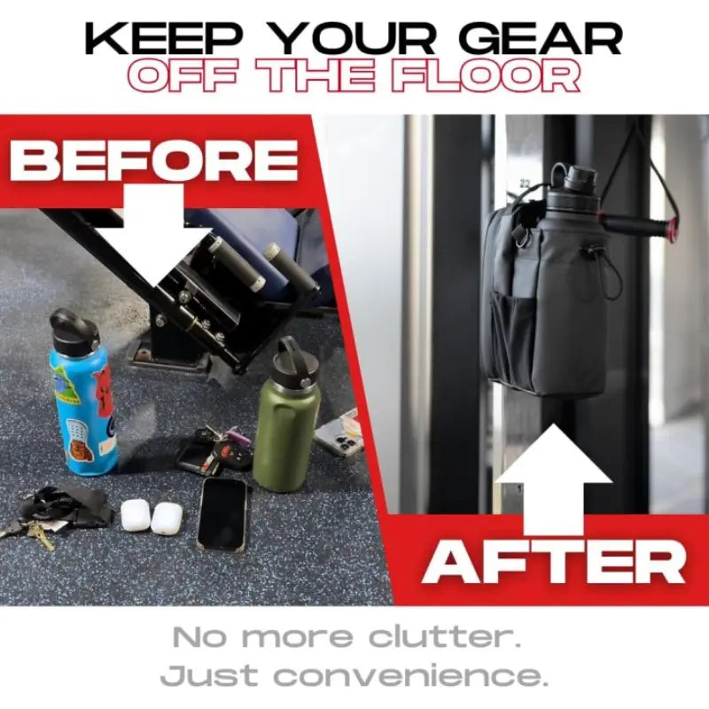 Magnetic Gym Bag with Water Bottle Holder – Your Ultimate Fitness Companion!