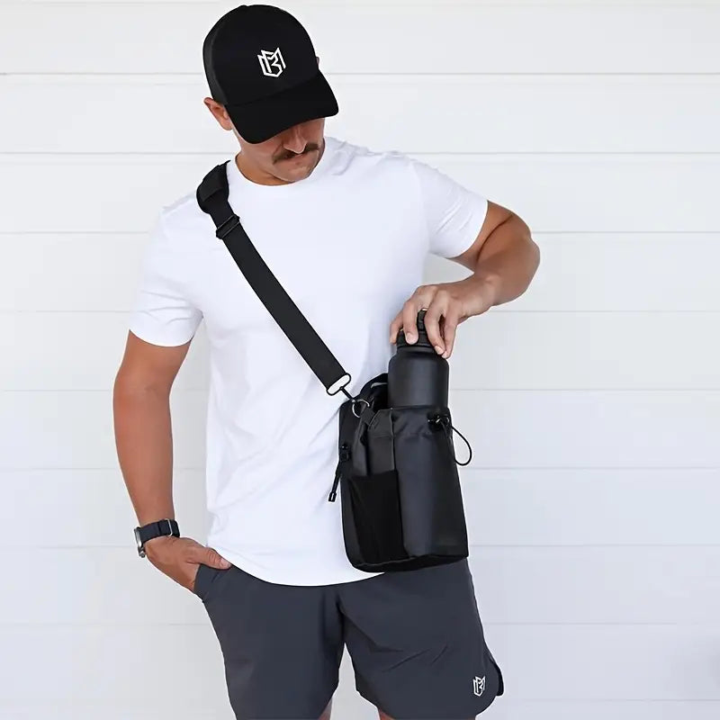 Magnetic Gym Bag with Water Bottle Holder – Your Ultimate Fitness Companion!