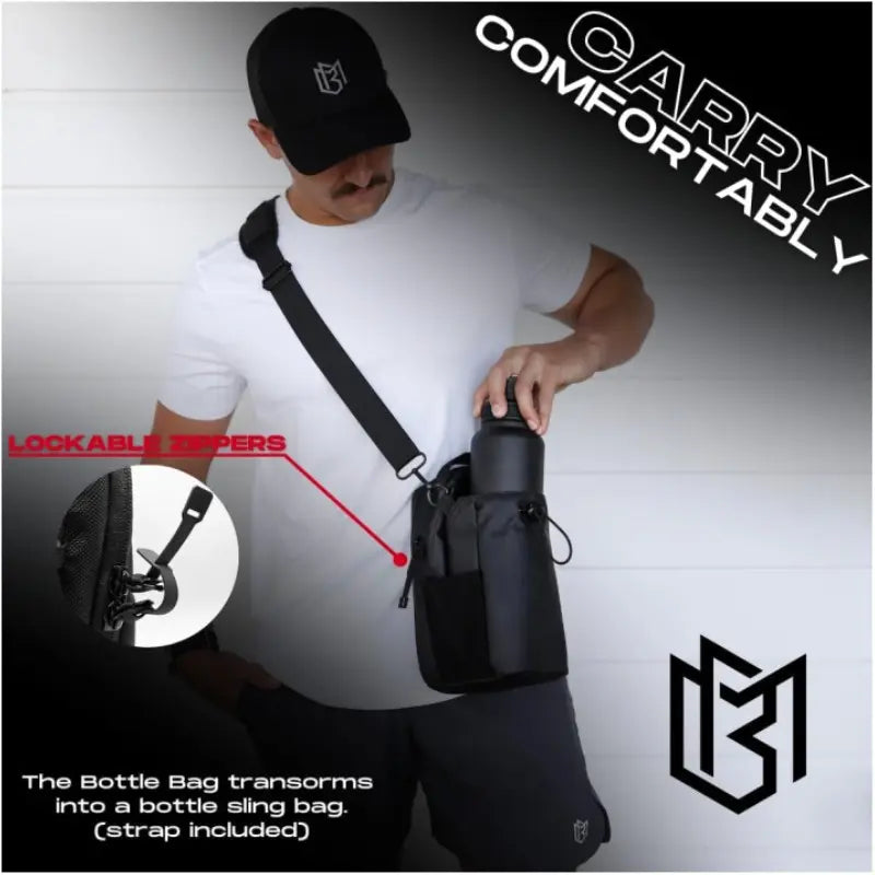 Magnetic Gym Bag with Water Bottle Holder – Your Ultimate Fitness Companion!