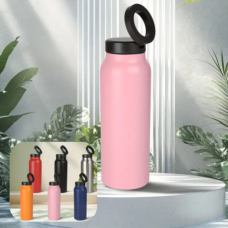 One Piece 710ml Stainless Steel Magnetic Sports Water Bottle