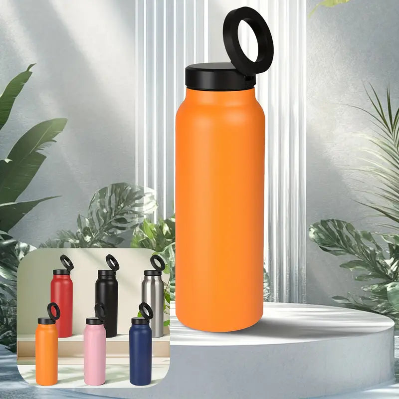One Piece 710ml Stainless Steel Magnetic Sports Water Bottle