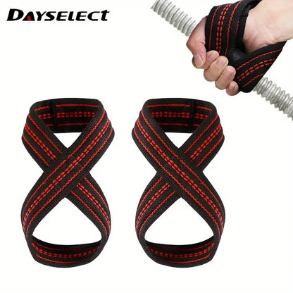 Figure 8 Weight Lifting Straps (2pcs/1 Pair)