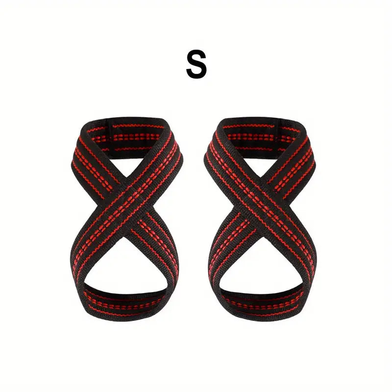 Figure 8 Weight Lifting Straps (2pcs/1 Pair)