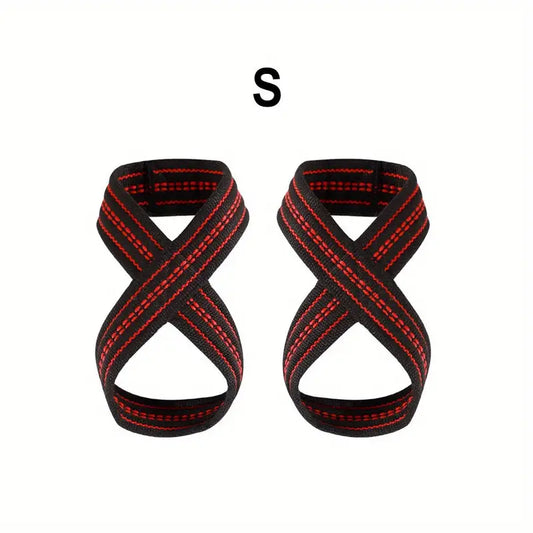 Figure 8 Weight Lifting Straps (2pcs/1 Pair)