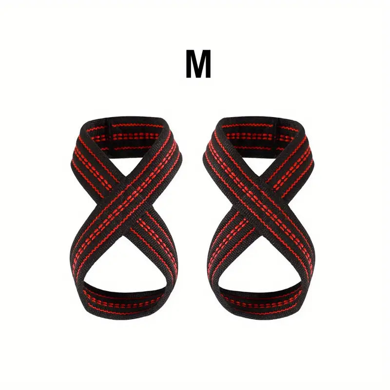 Figure 8 Weight Lifting Straps (2pcs/1 Pair)