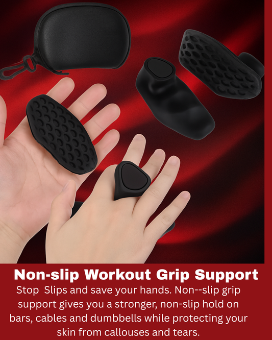 Non-Slip Workout Grips With Case – Train Harder, Lift Smarter!
