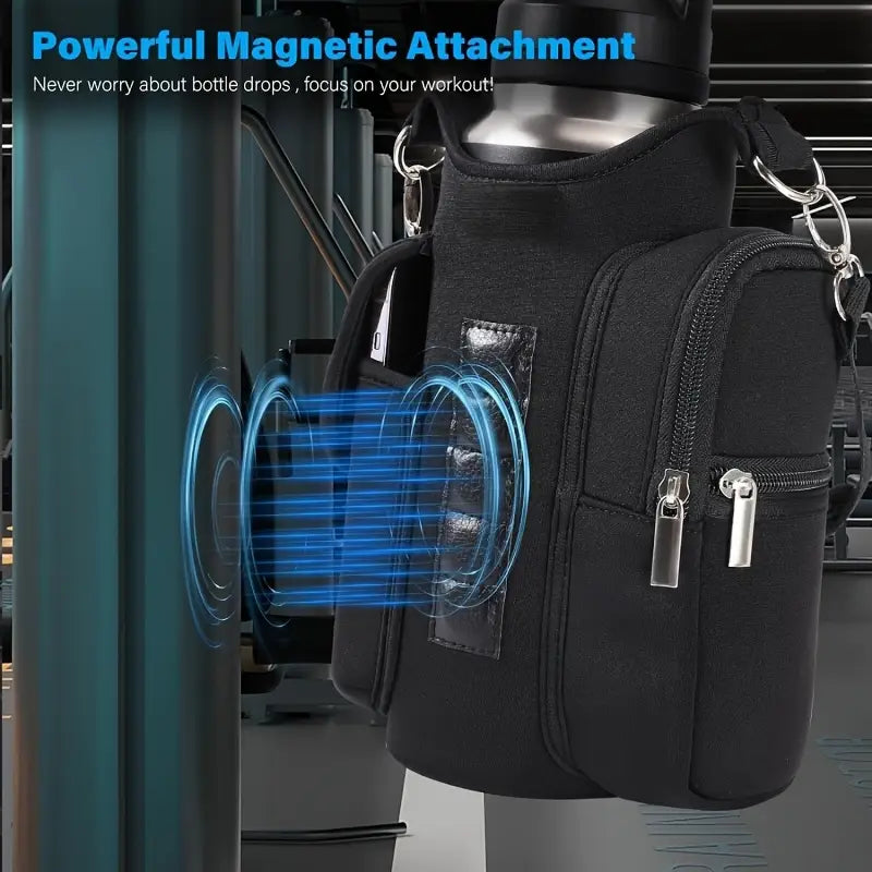 Multi-Functional Magnetic Gym Bag (Excluding Bottle)