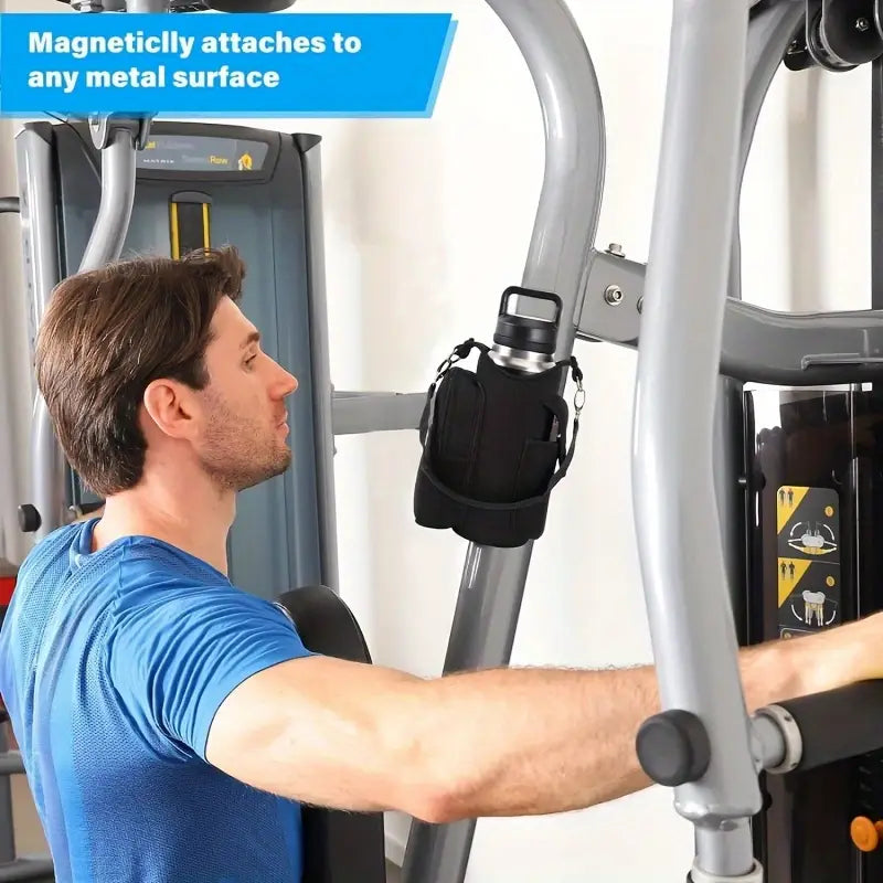 Multi-Functional Magnetic Gym Bag (Excluding Bottle)