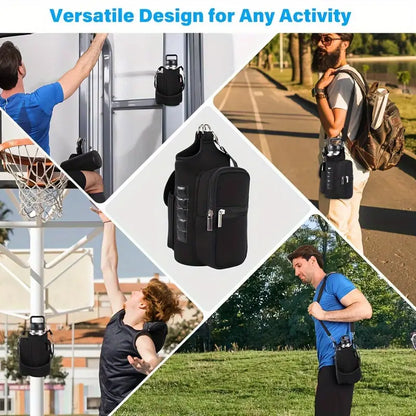 Multi-Functional Magnetic Gym Bag (Excluding Bottle)