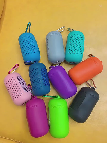 Quick-Drying Sports Towel with Storage Box
